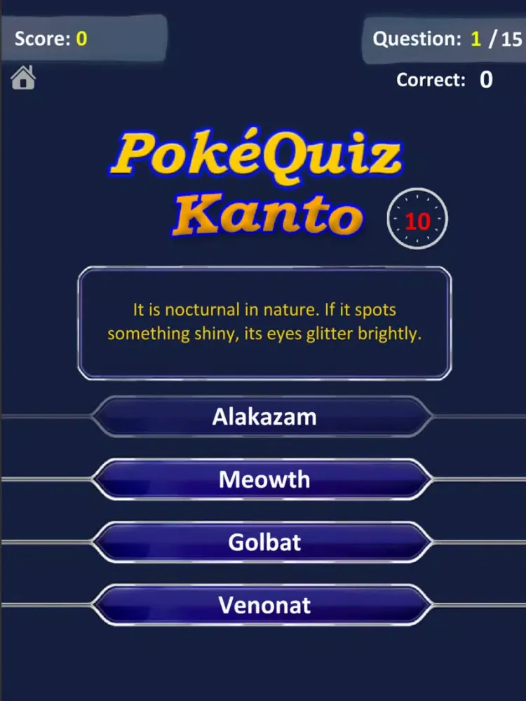 تصاویر Poke Quiz: Let's Go iPad 