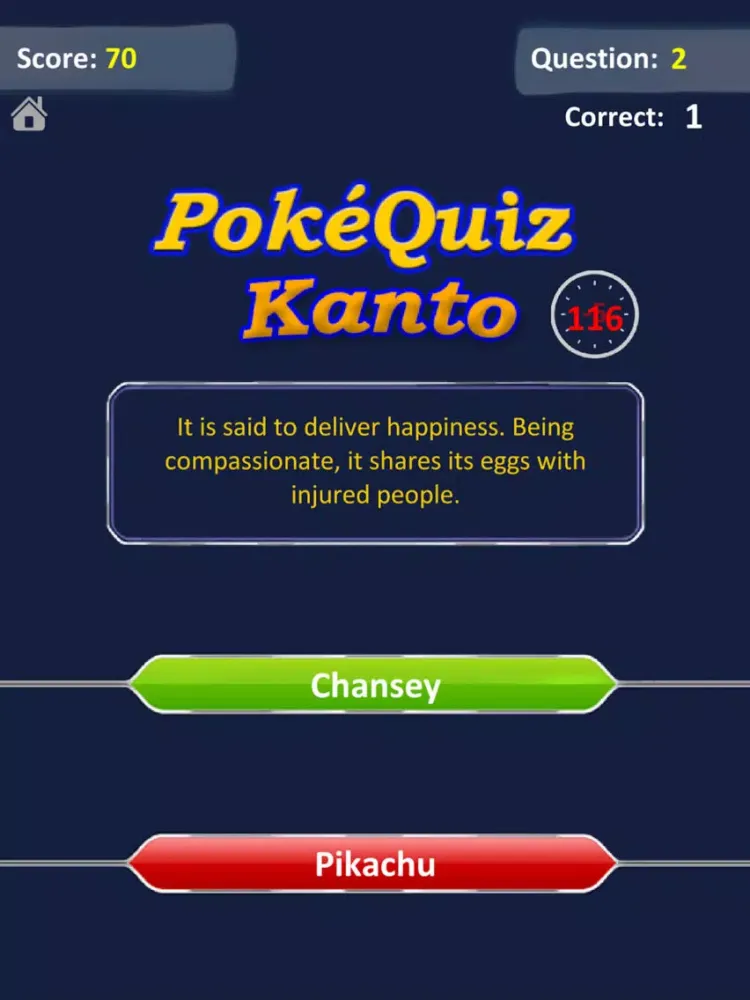 تصاویر Poke Quiz: Let's Go iPad 