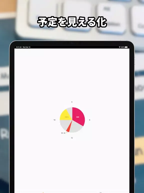 生活リズムメーカー：一日のリズムを作り出す iPad  Screenshots