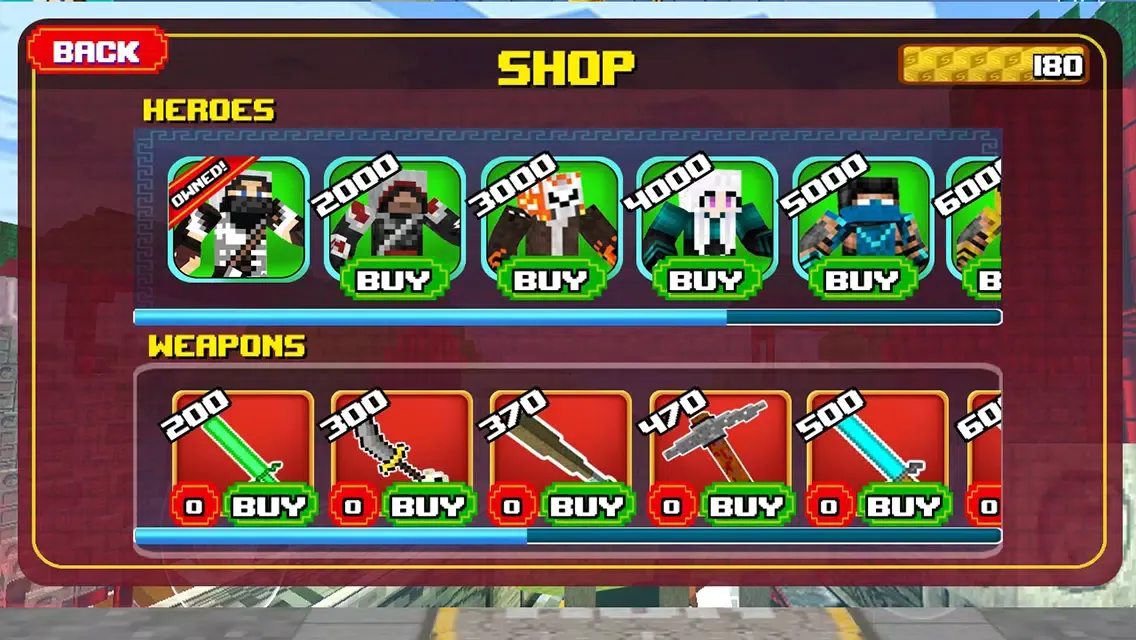 Block Mortal Survival Battle Screenshots