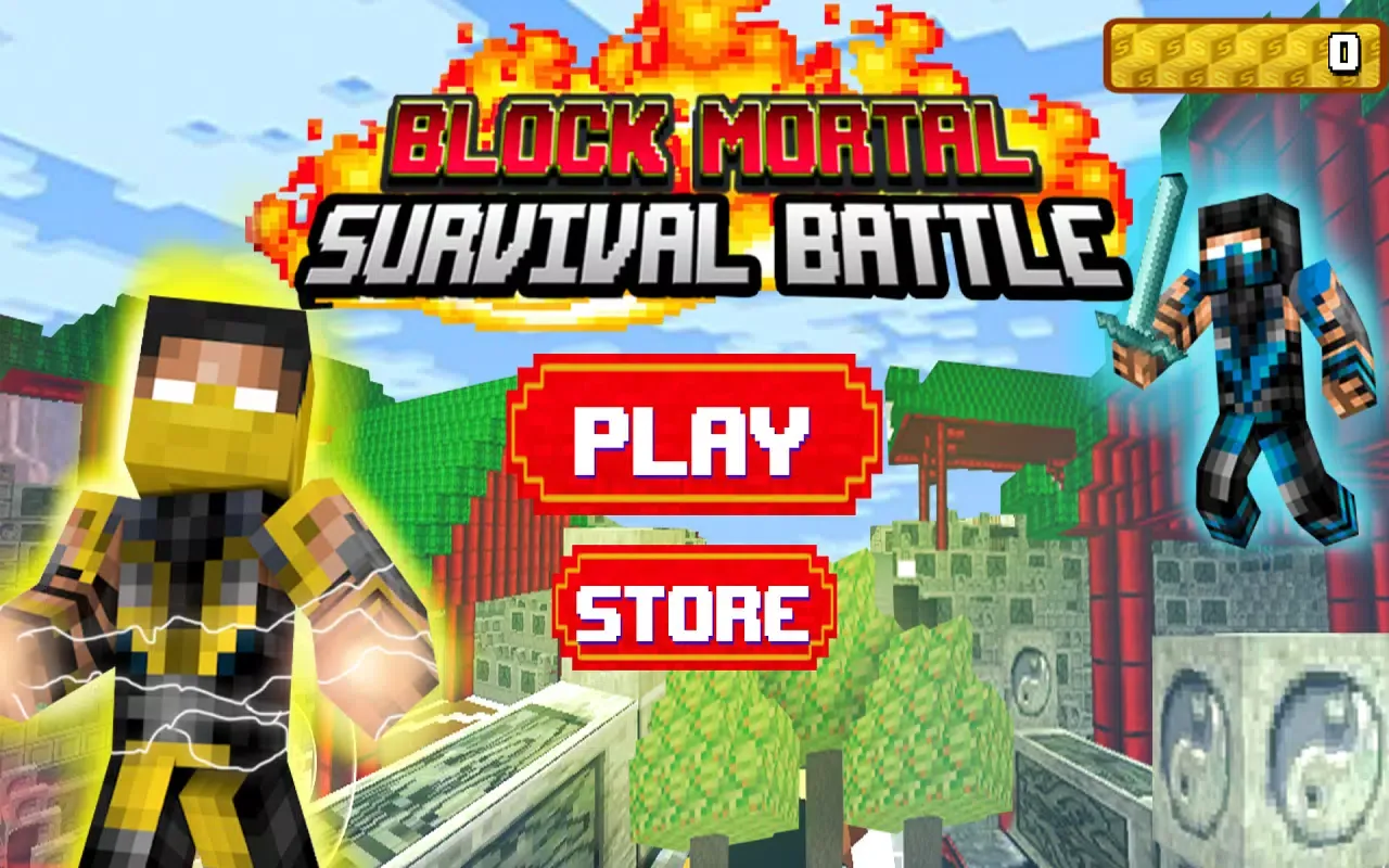 Block Mortal Survival Battle Screenshots