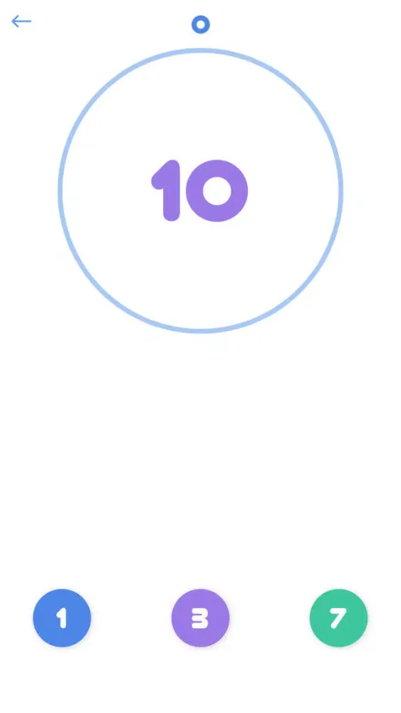 Number tap to zero應用截圖