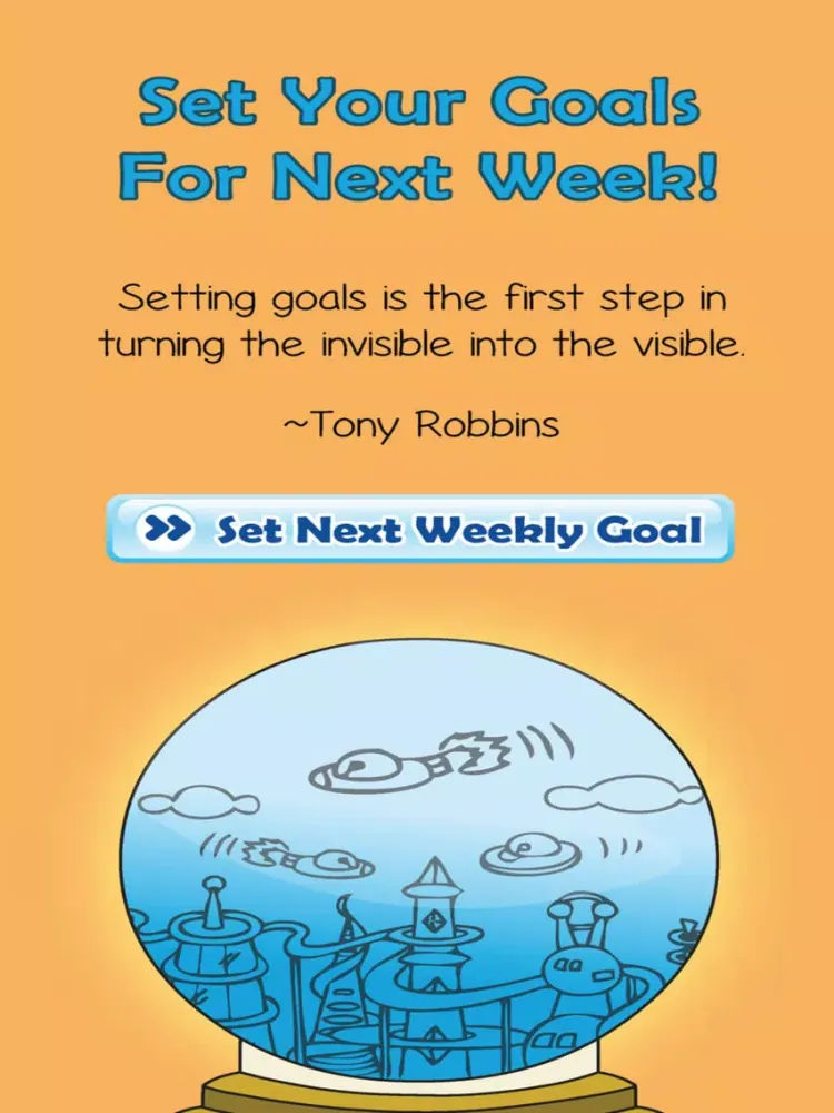 Crystal Clear Goal Setting iPad  سکرین شاٹس