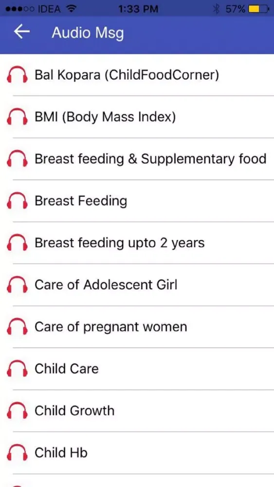 WCD Anganwadi Mobile App سکرین شاٹس