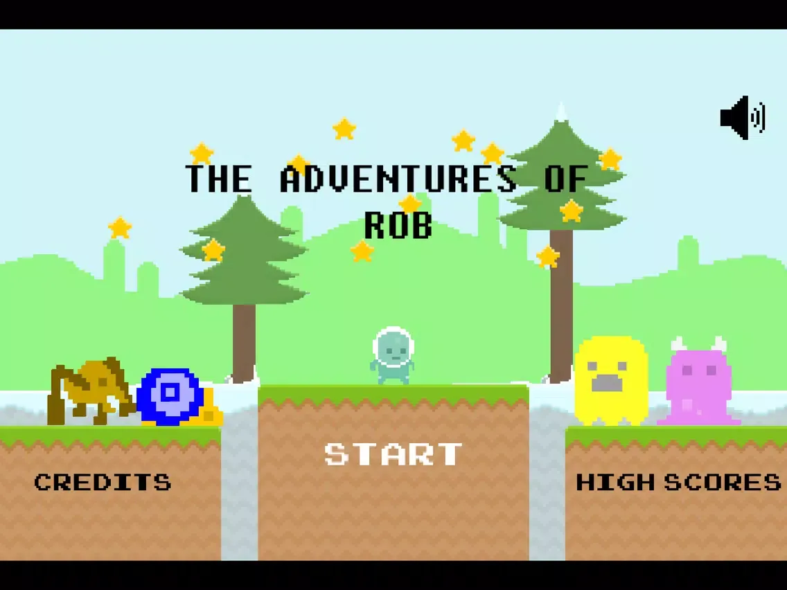 Capturas de tela do The Adventures of Rob iPad 