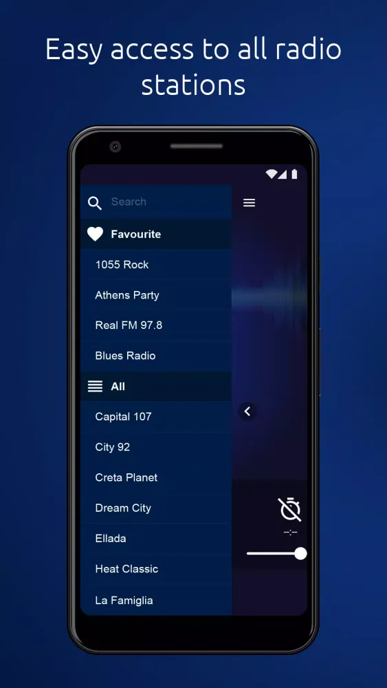 GR Radio Screenshots