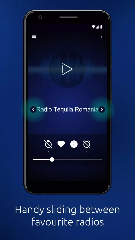 Tangkapan layar RO Radio