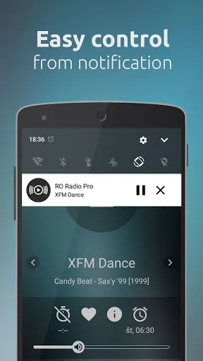 Captures d'écran de RO Radio Pro