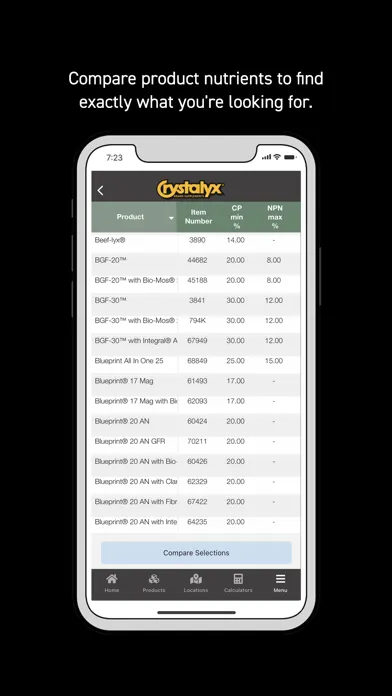 ภาพหน้าจอของ Crystalyx