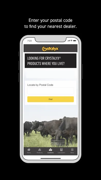 ภาพหน้าจอของ Crystalyx