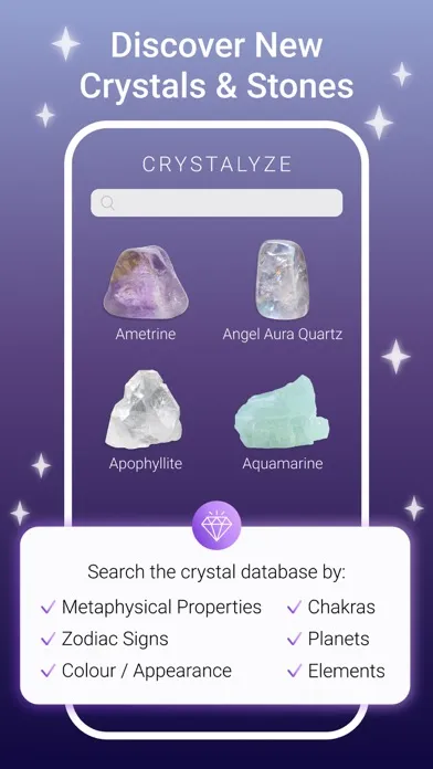 Crystalyze: Crystal Guide應用截圖