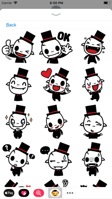 iStickers: Vampires Ekran Görüntüleri