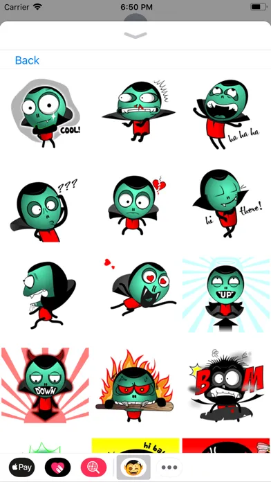 iStickers: Vampires Ekran Görüntüleri