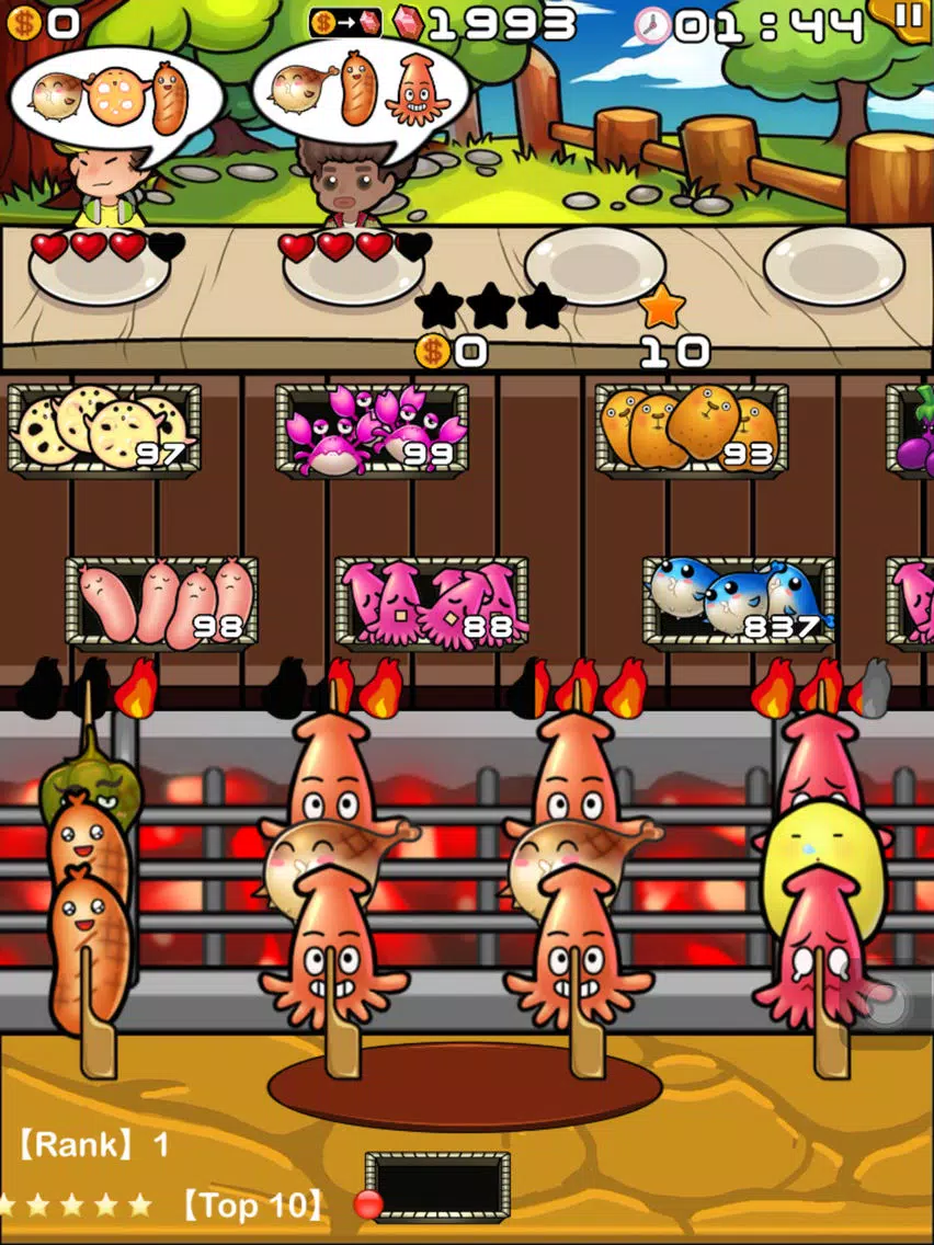 Capturas de tela do Happy BBQ 4- single-player simulation games iPad 