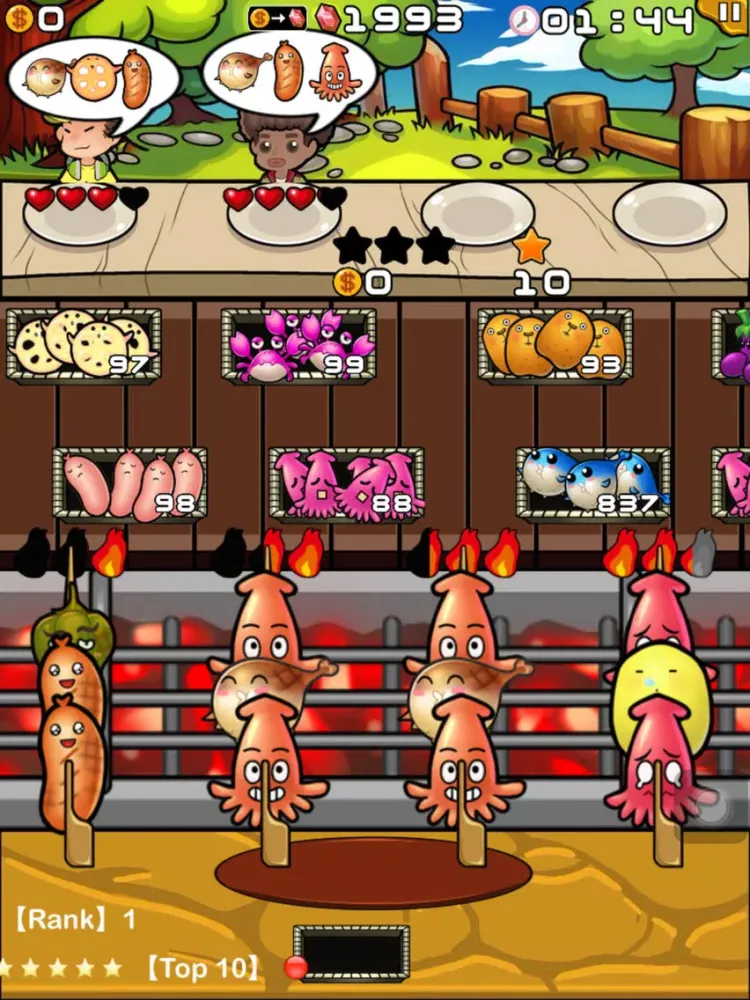 Happy BBQ 4- single-player simulation games iPad 应用截图