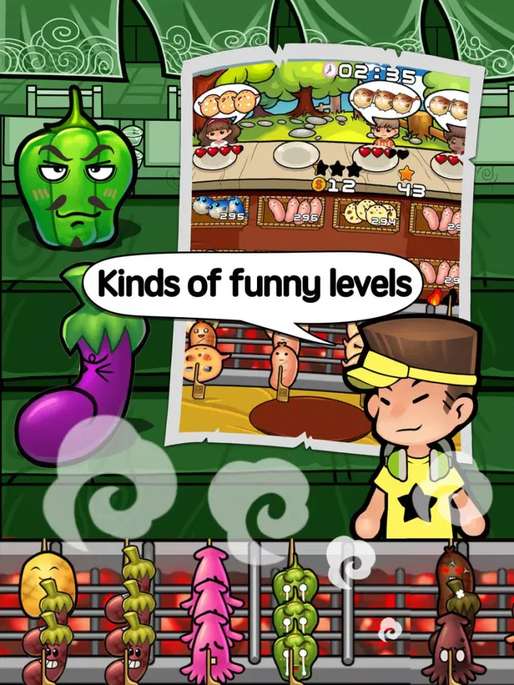 تصاویر Happy BBQ 5 iPad 