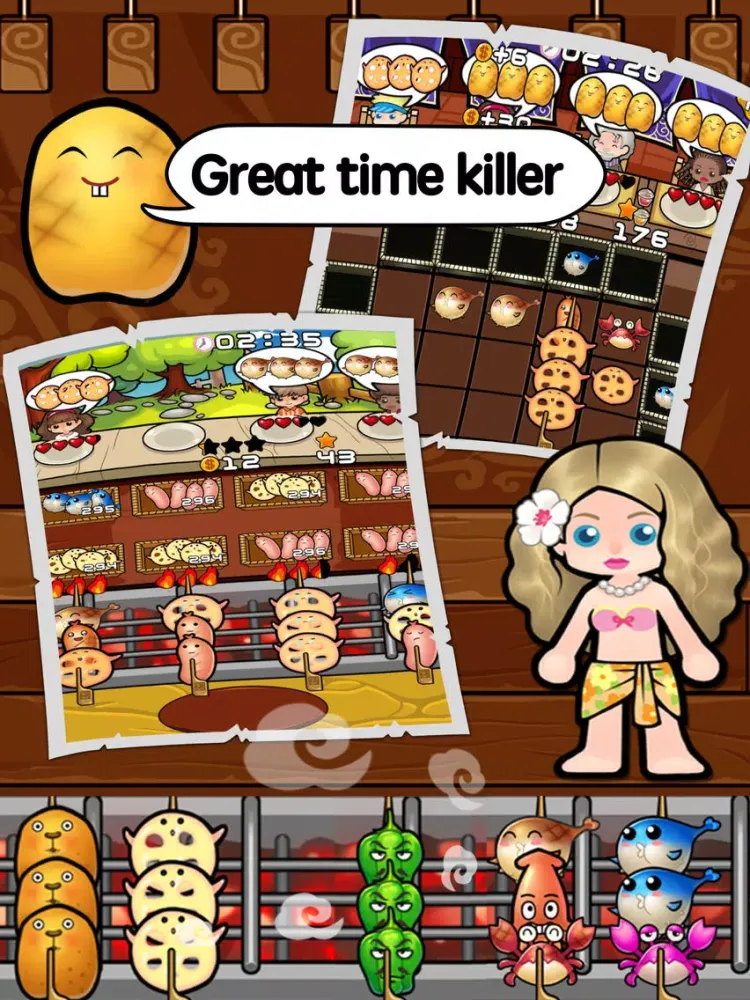 Happy BBQ VIP Edition - No IAP Game iPad  স্ক্রিনশট
