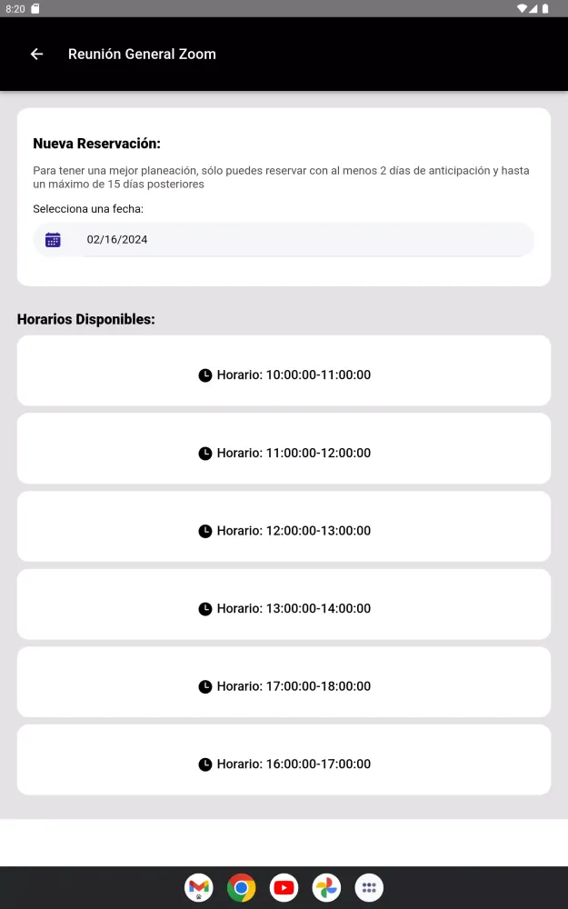 Capturas de tela do Creativa App