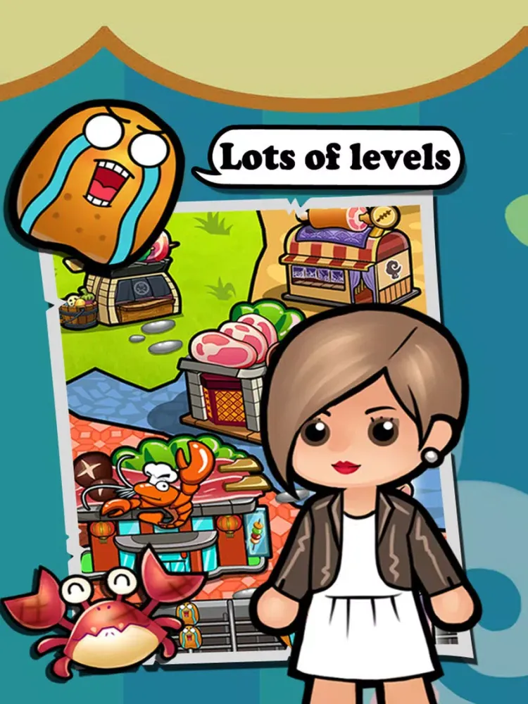 Zrzuty ekranu BBQ Eater【the most relaxing casual game】 iPad 