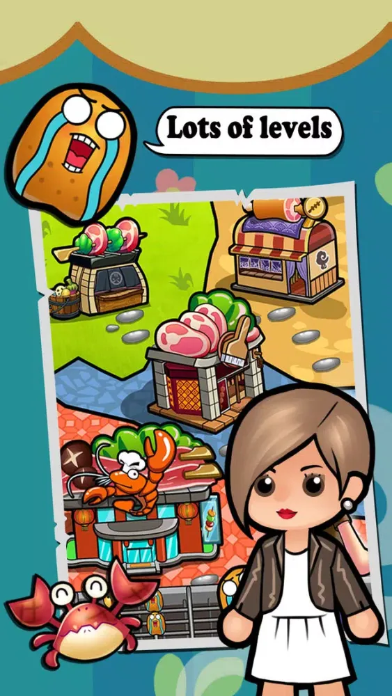 Zrzuty ekranu BBQ Eater【the most relaxing casual game】