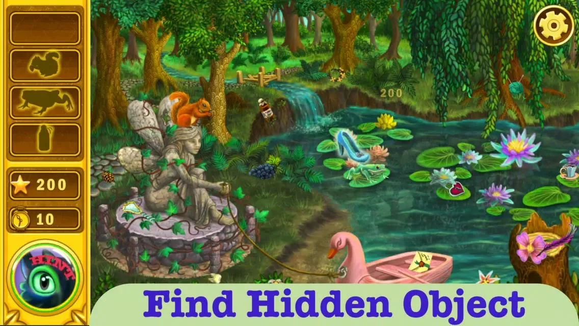 Hidden Object Garden: Find the Secret Object 스크린샷