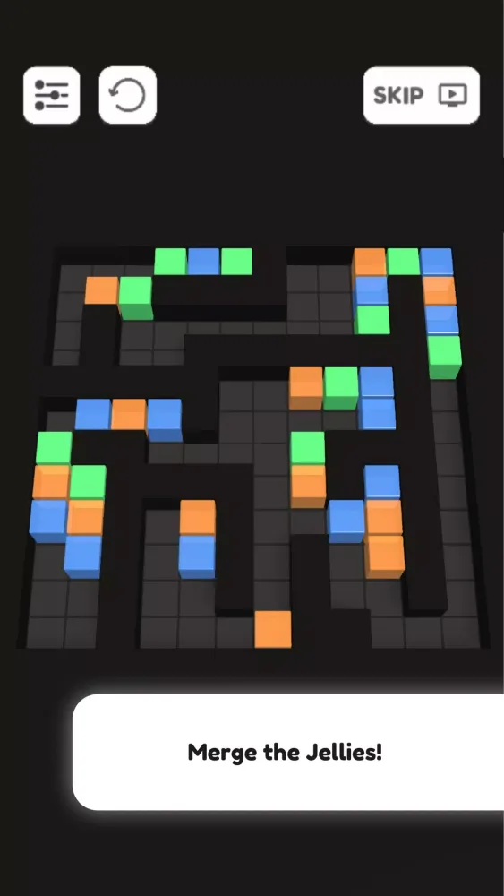 Captures d'écran de Jelly Merge - Color Puzzle