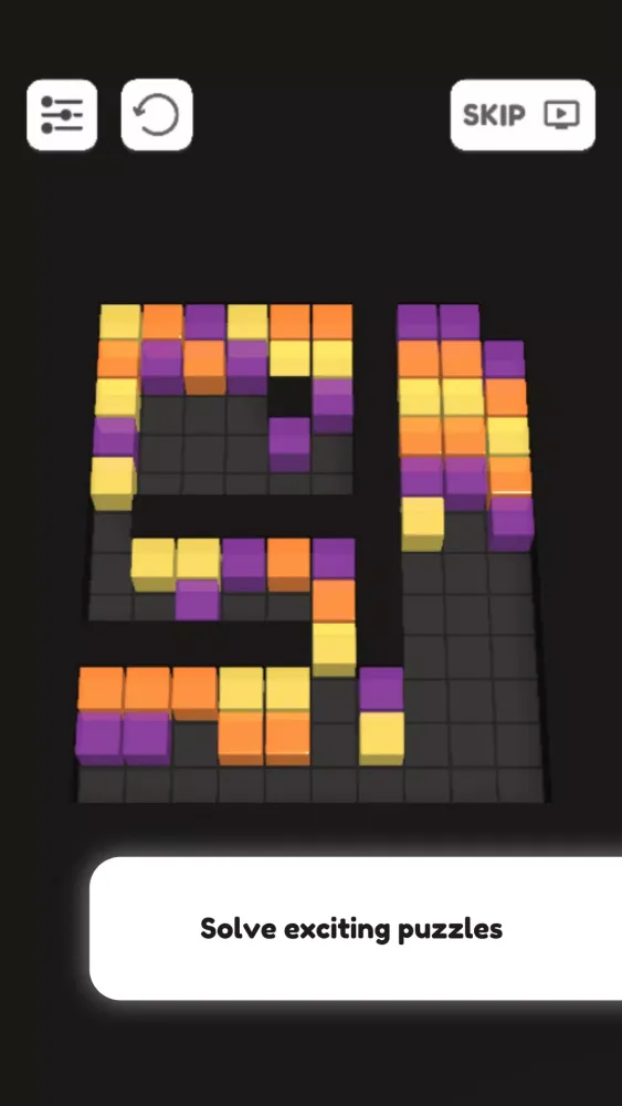 Captures d'écran de Jelly Merge - Color Puzzle