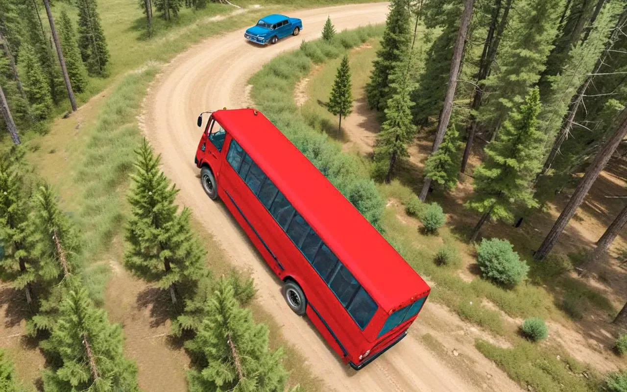 Hill Bus Simulator Bus Game スクリーンショット