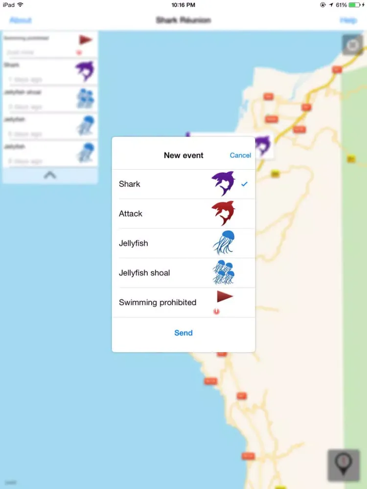 Sharks Reunion iPad  स्क्रीनशॉट