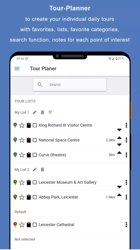 Sightseeing Leicester Screenshots