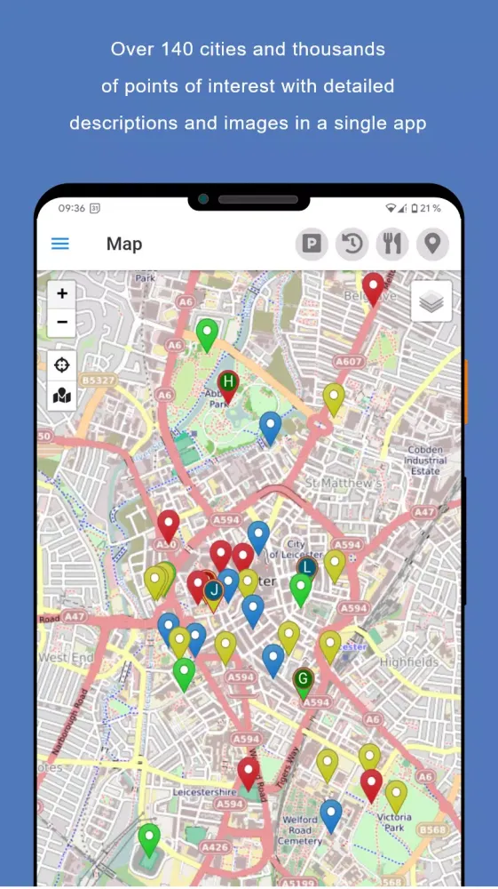Sightseeing Leicester Screenshots