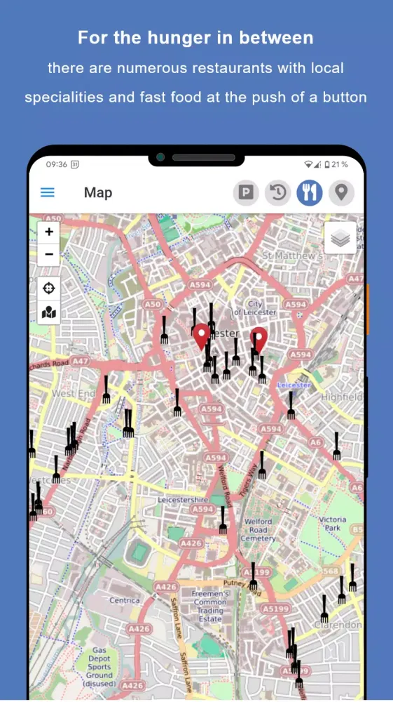 Sightseeing Leicester Screenshots