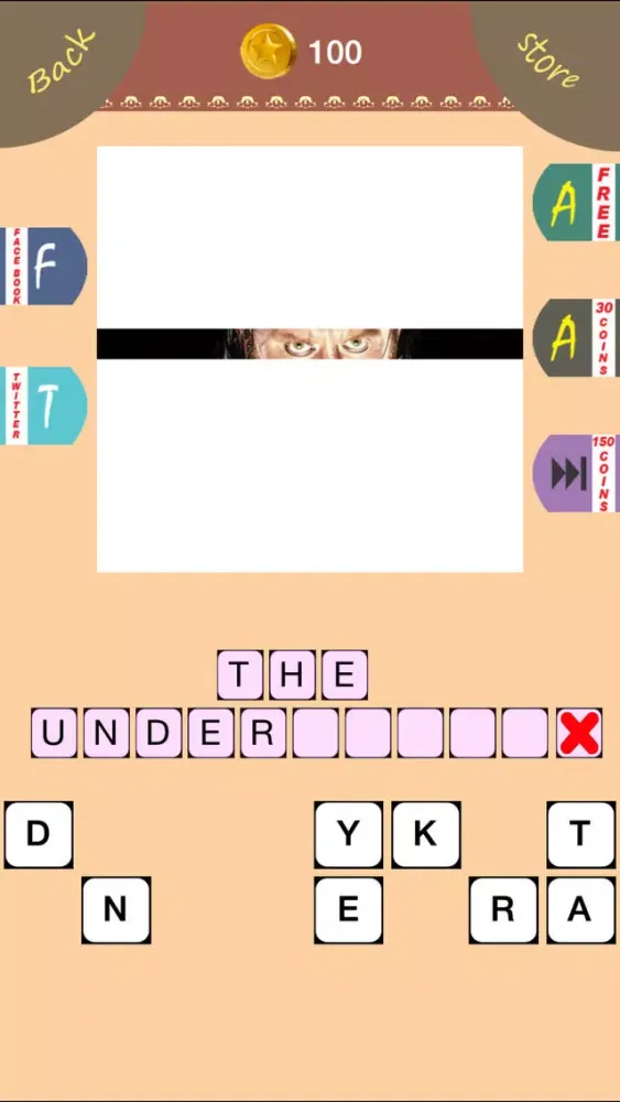 Wrestling Z-Rox: Guess The Wrestler Celebrities Word Quiz Edition स्क्रीनशॉट