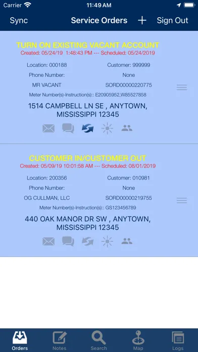 CSA – MOBILE SERVICES Screenshots