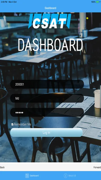 CSAT Dashboard应用截图