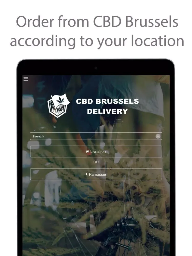 CBD Brussels Delivery iPad  Ekran Görüntüleri