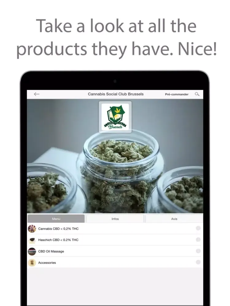 CBD Brussels Delivery iPad  Ekran Görüntüleri