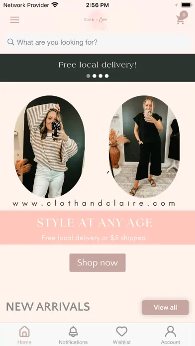 Cloth and Claire 스크린샷