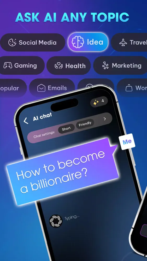 AI Anywhere سکرین شاٹس