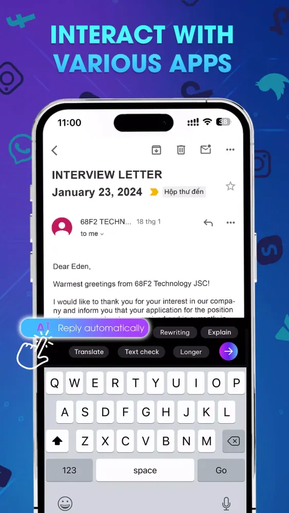 AI Anywhere سکرین شاٹس