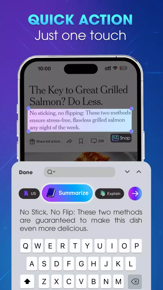 AI Anywhere سکرین شاٹس