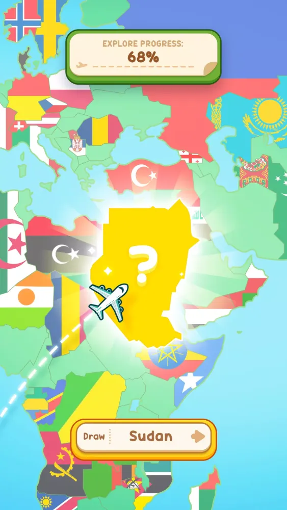 Flag Puzzle: Coloring Game Screenshots