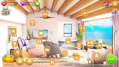 Capturas de pantalla de Cooking Sweet: Home Decor game