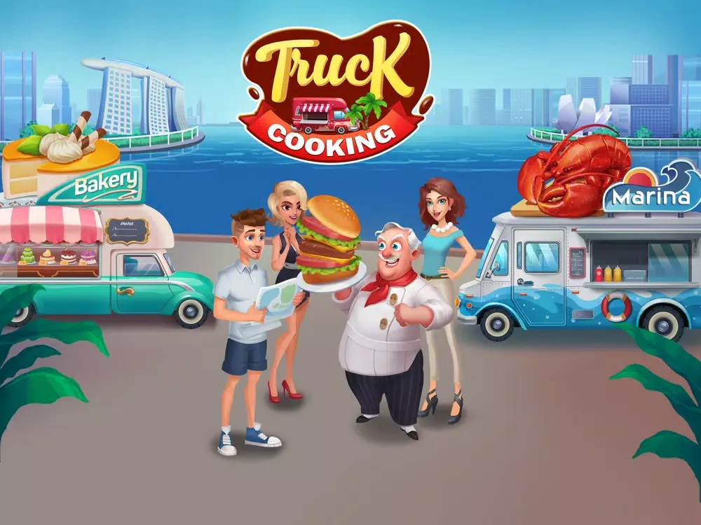 Capturas de pantalla de Cooking Truck Restaurant Game iPad 