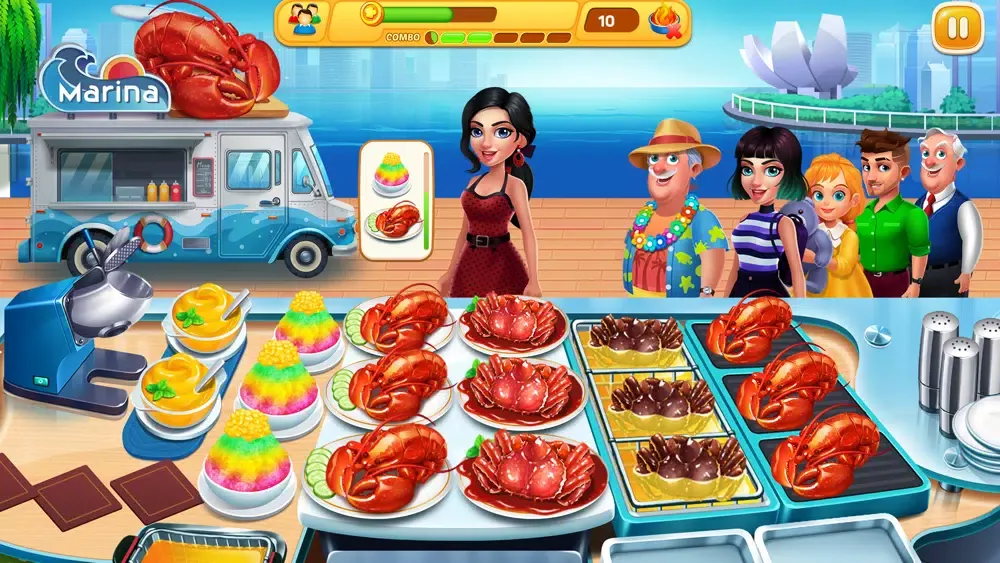 Capturas de pantalla de Cooking Truck Restaurant Game