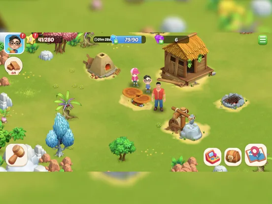 Tangkapan layar Gemstone Island: Farm Game iPad 