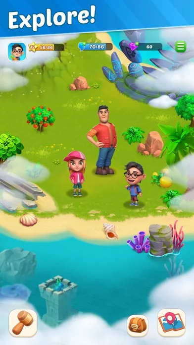 Tangkapan layar Gemstone Island: Farm Game