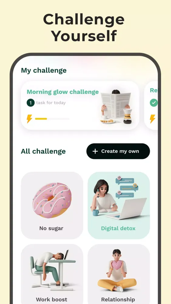 Habit Goals Screenshots