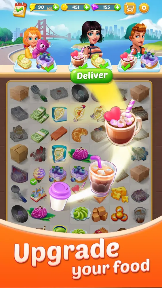 Merge Cafe Screenshots