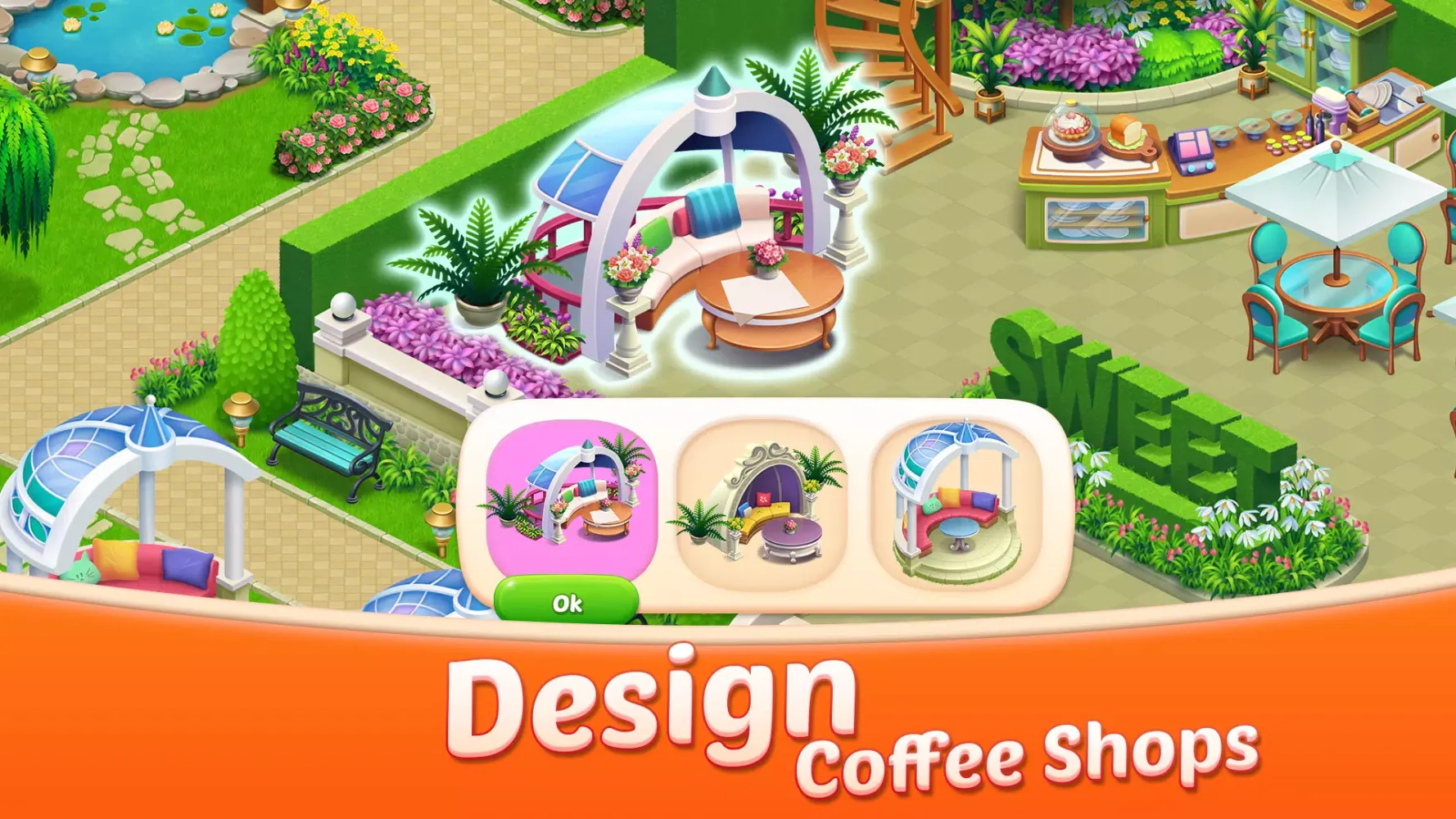 Merge Cafe Screenshots